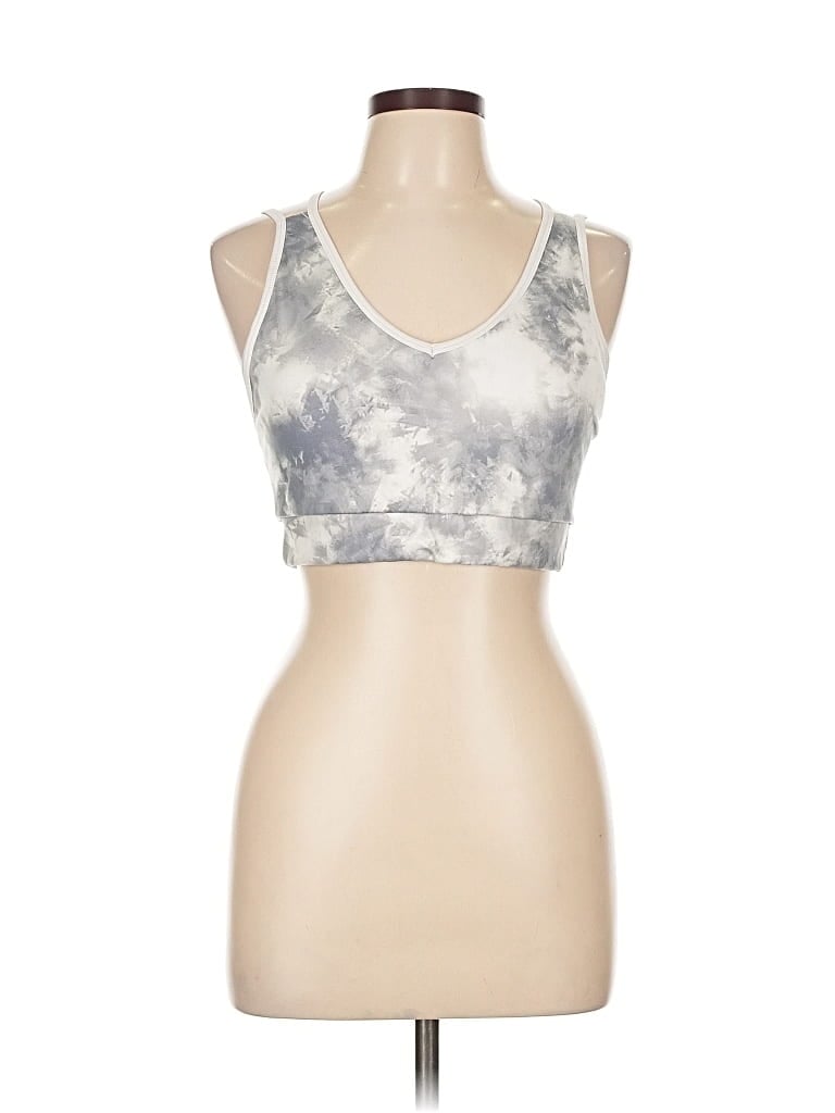 Pre-owned Avia Sports Bra In Silver