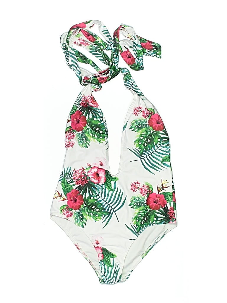 UNBRANDED Pre-owned Swimsuit Bottoms In White