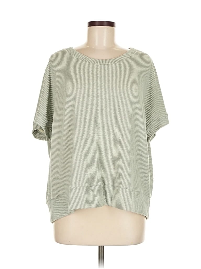 Pre-owned Assorted Brands Short Sleeve T-shirt In Green