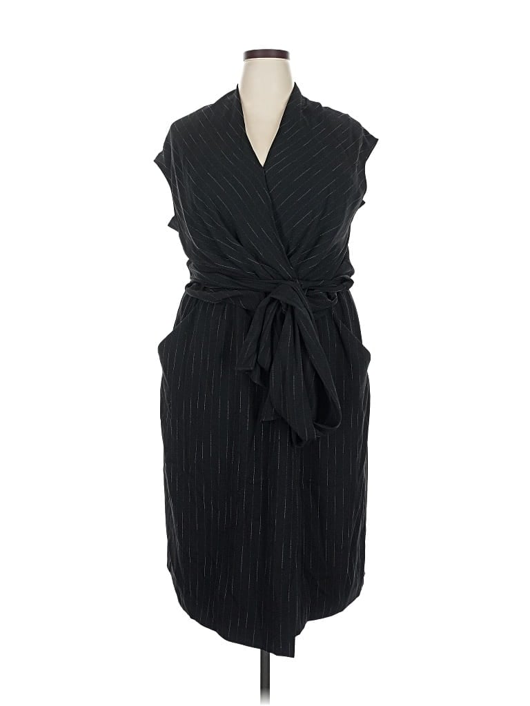 Pre-owned Mm. Lafleur Cocktail Dress In Black