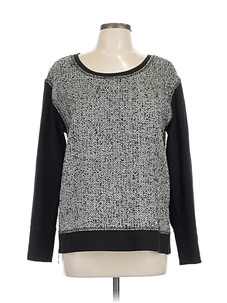 Pre-owned Cynthia Rowley Tjx Pullover Sweater In Black