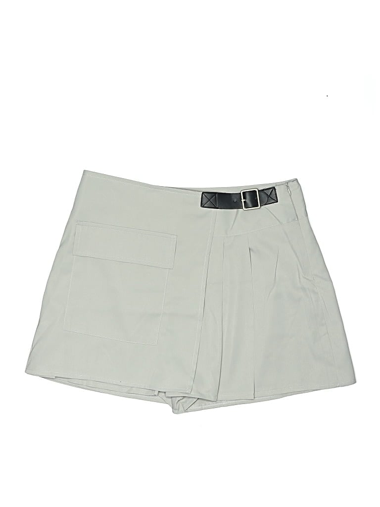 BOOHOO Pre-owned Casual Skirt In Gray