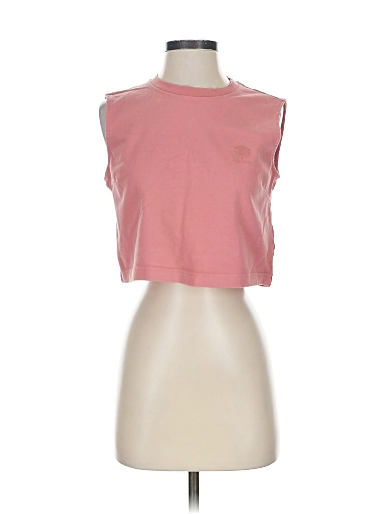 Pre-owned Reebok Sleeveless T-shirt In Pink