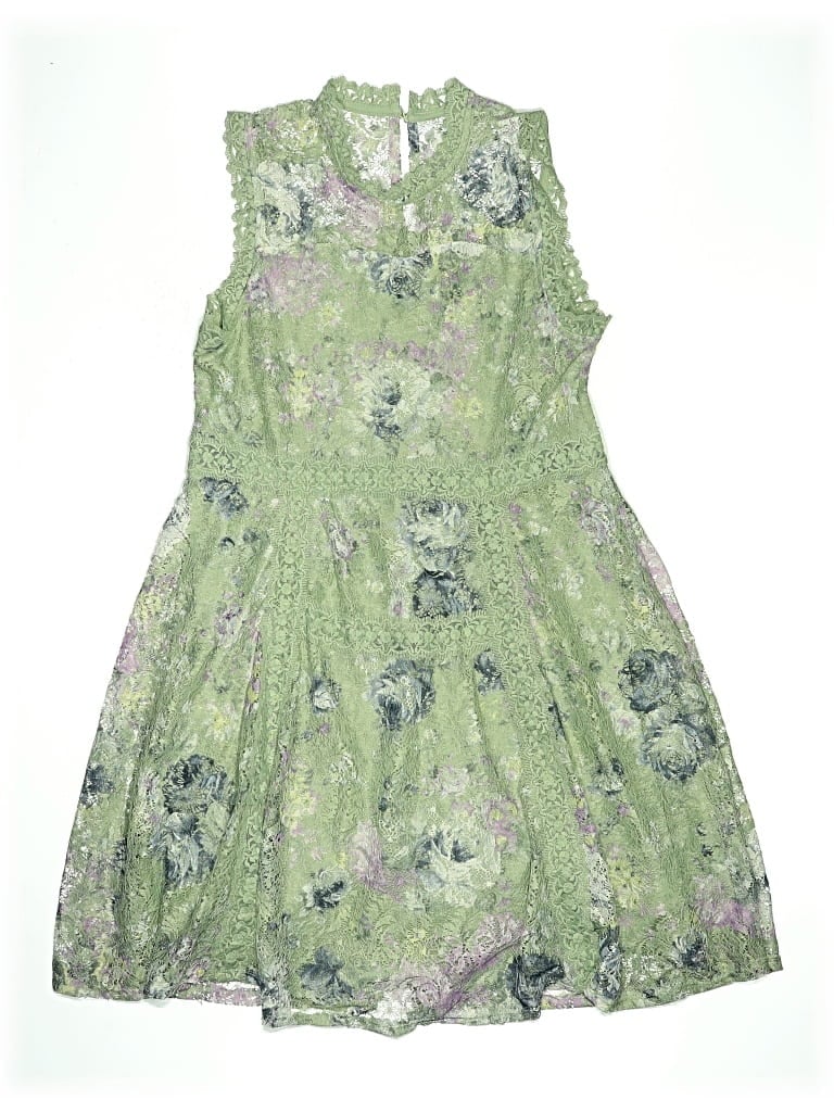 Pre-owned Knitworks Kids' Dress In Green