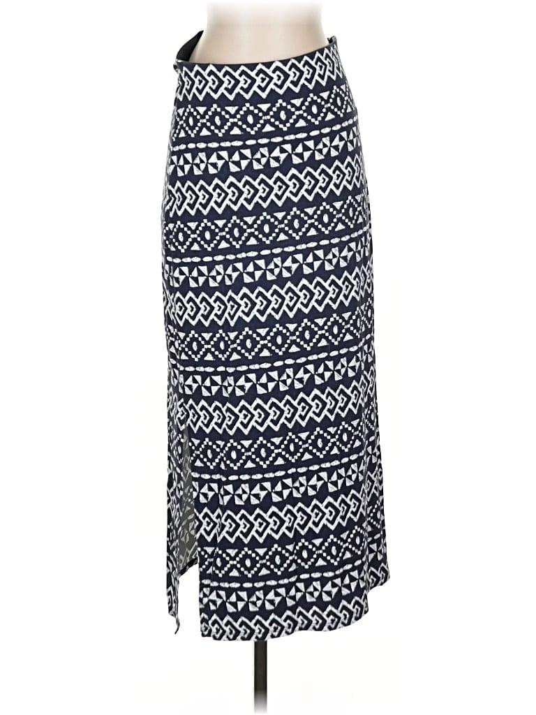 Pre-owned Ann Taylor Loft Casual Skirt In Blue