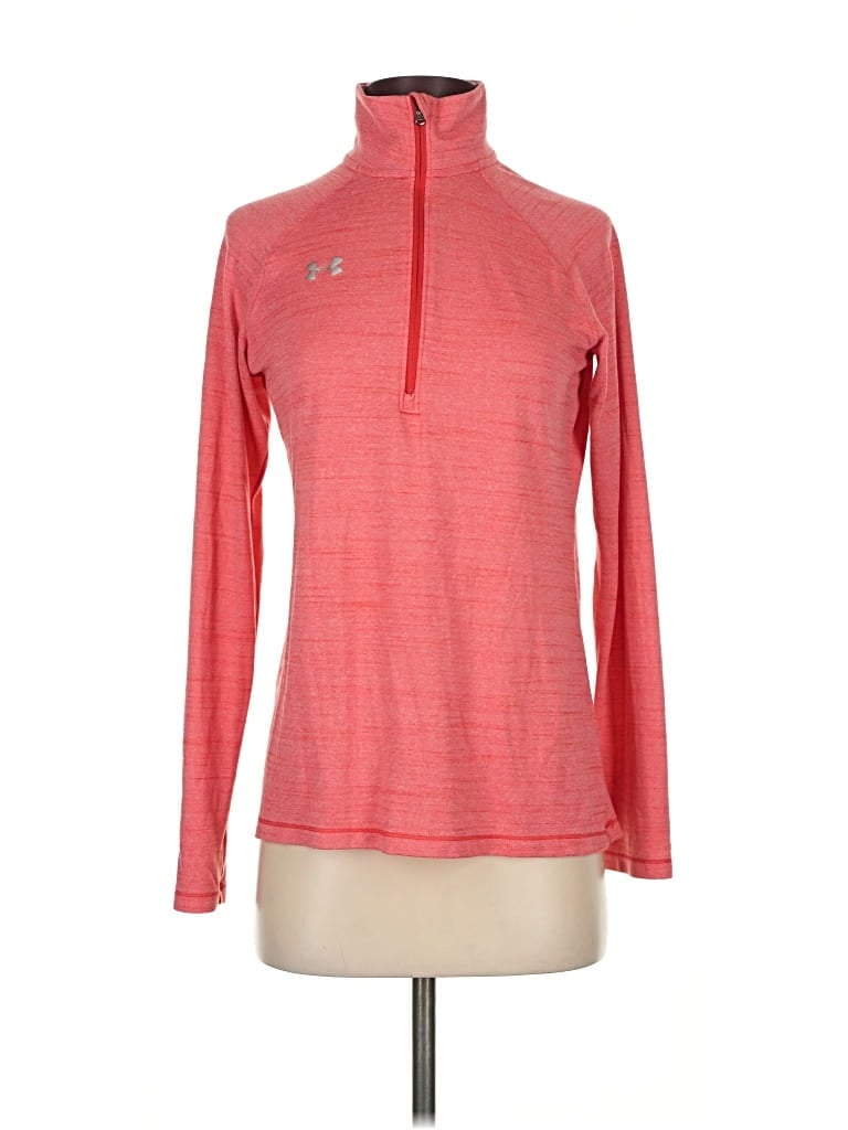 Click to view more detailed imagery on our partner's website Pre-owned Under Armour Fleece Jacket In Red