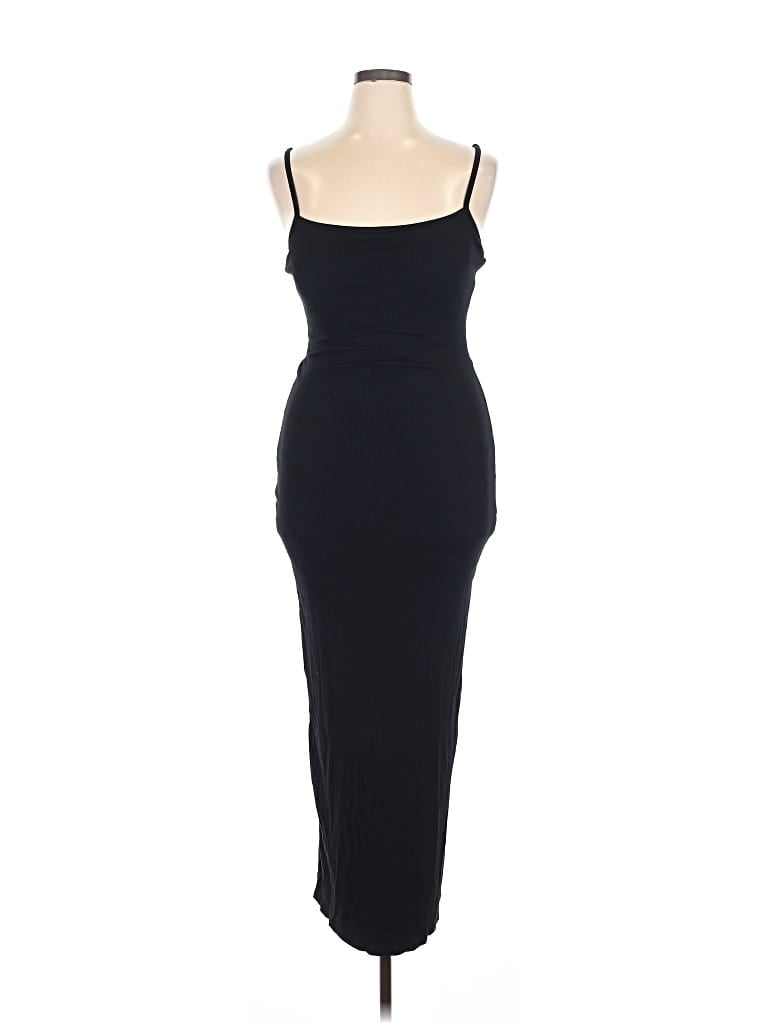 Pre-owned Zyia Active Cocktail Dress In Black