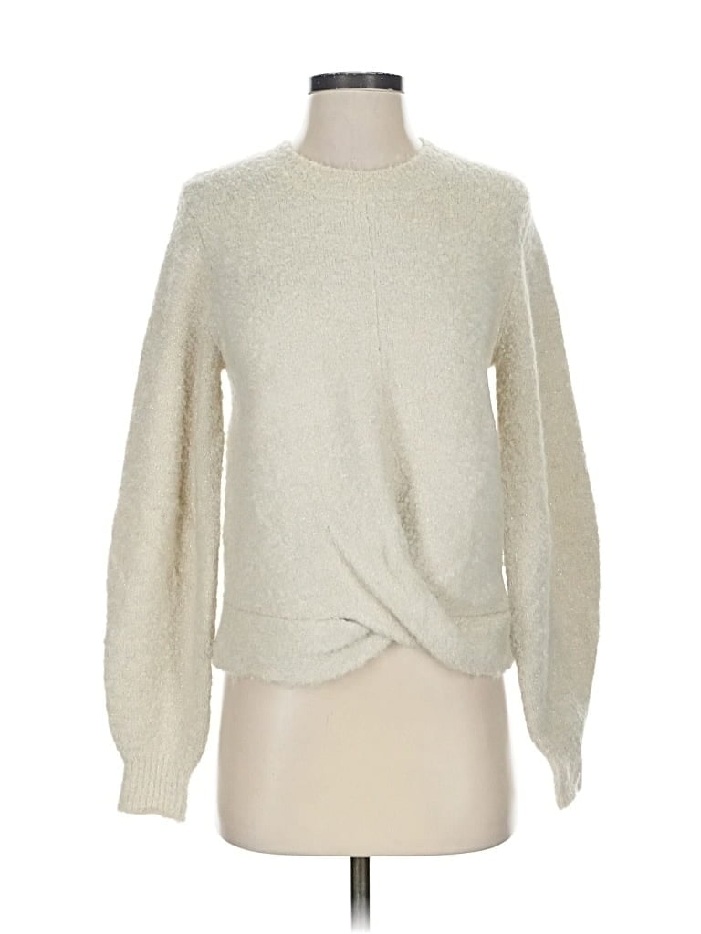 Pre-owned Joie Pullover Sweater In White