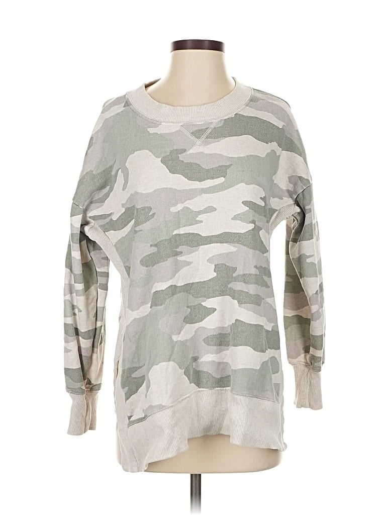 Pre-owned Aerie Pullover Sweater In White