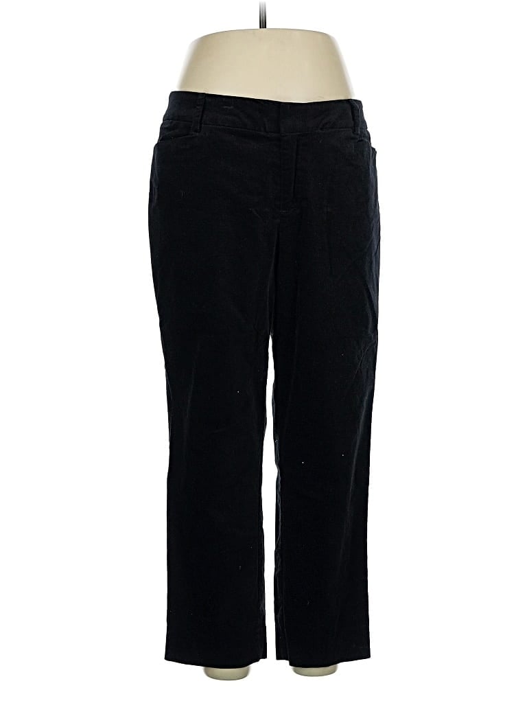 Pre-owned Eloquii Casual Pants In Black