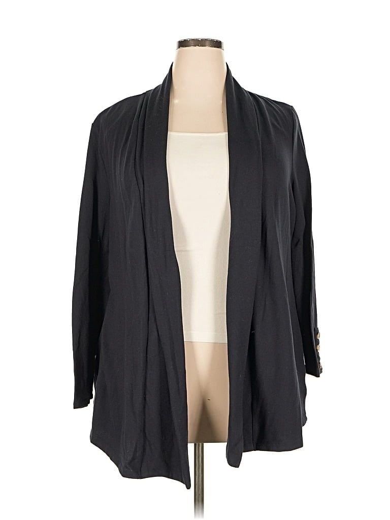 Pre-owned Love Scarlett Cardigan Sweater In Black