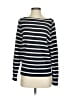 Vince. 100% Cotton Stripes Black Blue Pullover Sweater Size XS - photo 1