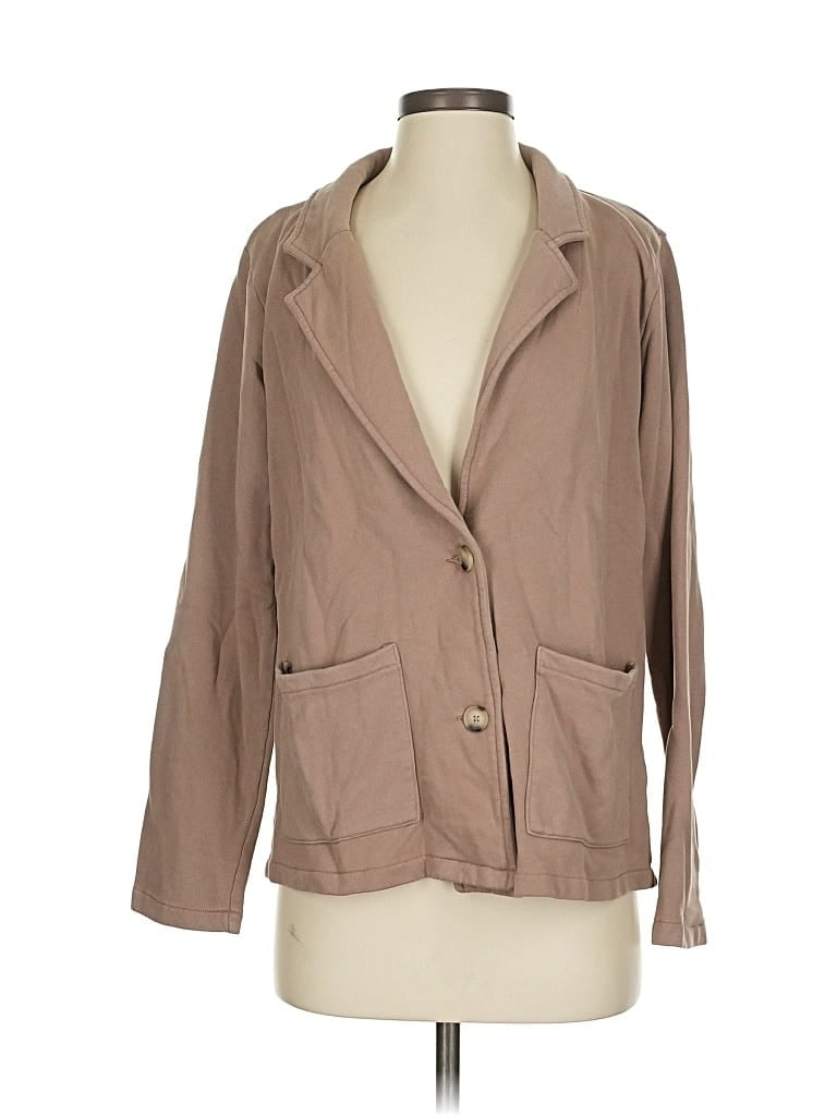 Pre-owned Mod-o-doc Blazer Jacket In Brown