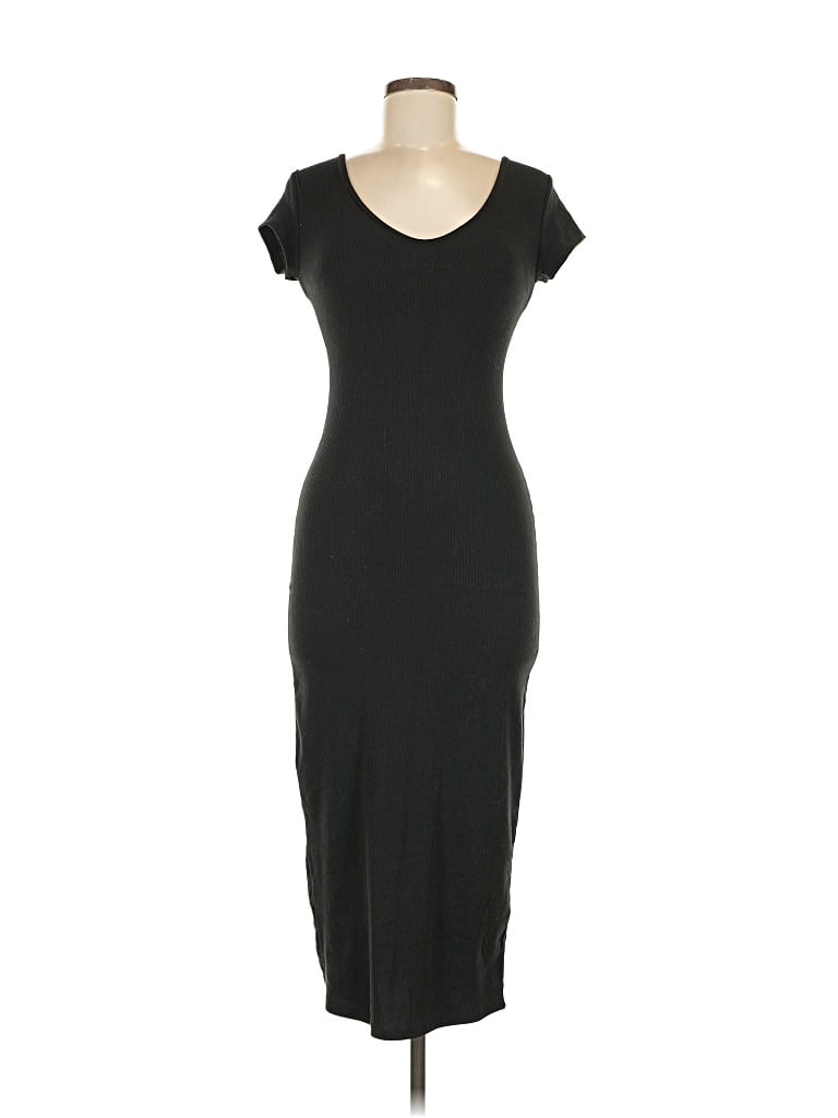 Pre-owned See You Monday Casual Dress In Black
