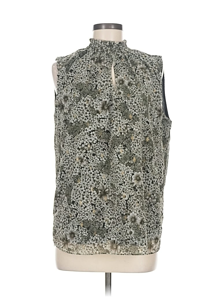 Click to view more detailed imagery on our partner's website Pre-owned Drew Sleeveless Blouse In Gray