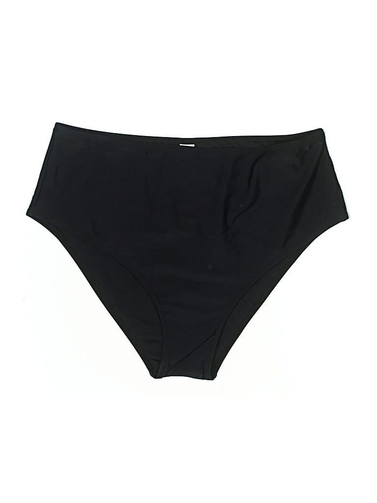 Pre-owned Unbranded Swimsuit Bottoms In Black