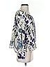 Armand Ventilo Purple Ivory 3/4 Sleeve Blouse Size EU (FR) 36 / US 4 - photo 4