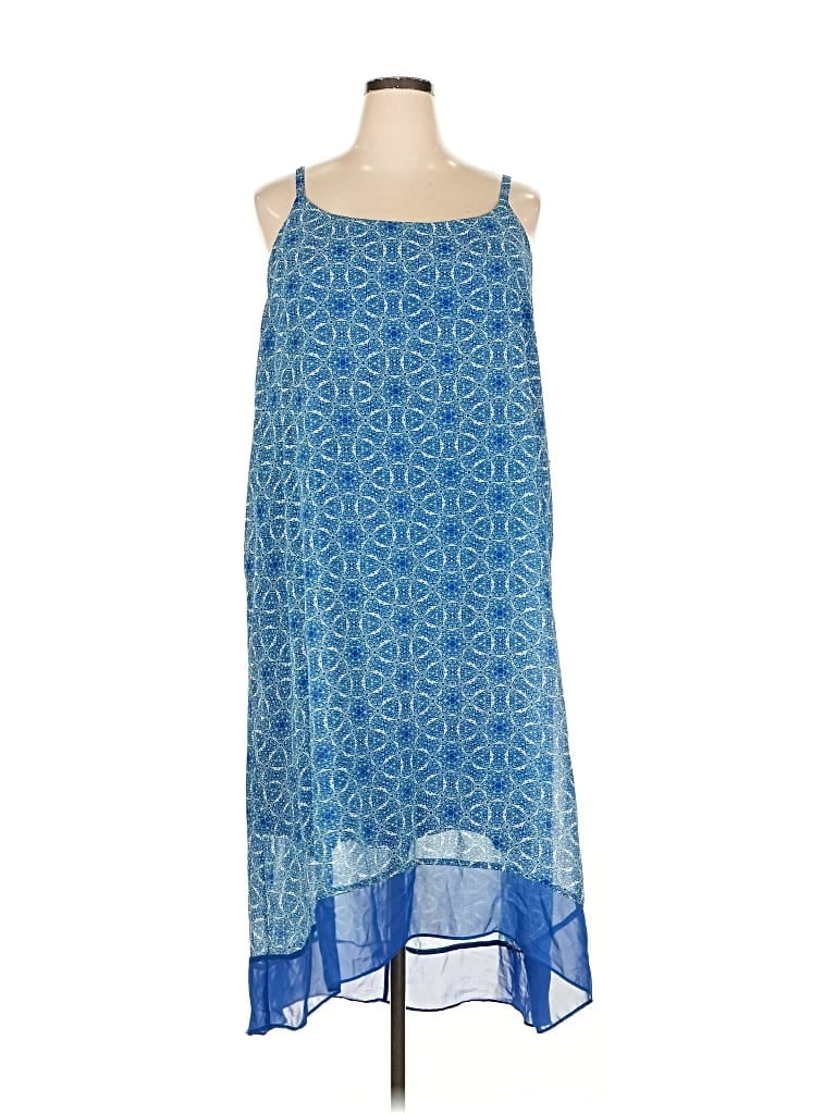 Click to view more detailed imagery on our partner's website Pre-owned Lane Bryant Casual Dress In Blue