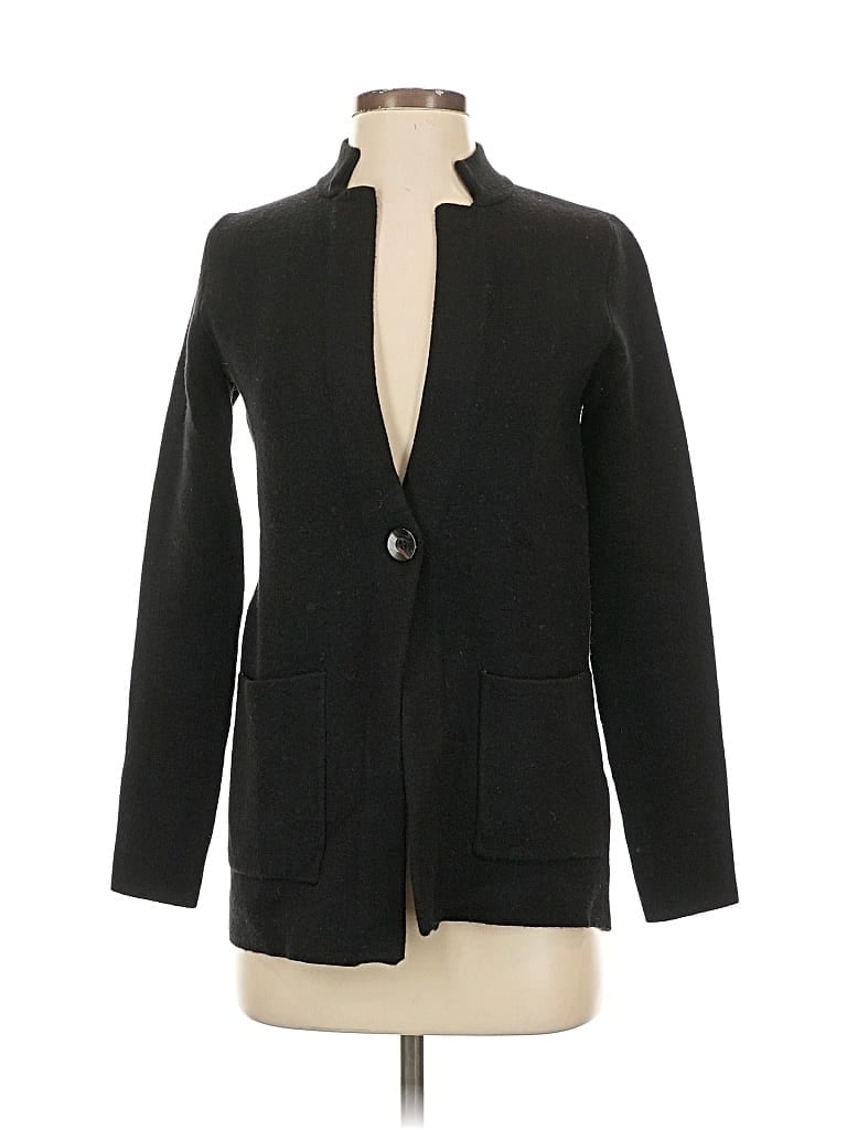 Pre-owned H By Halston Blazer Jacket In Black