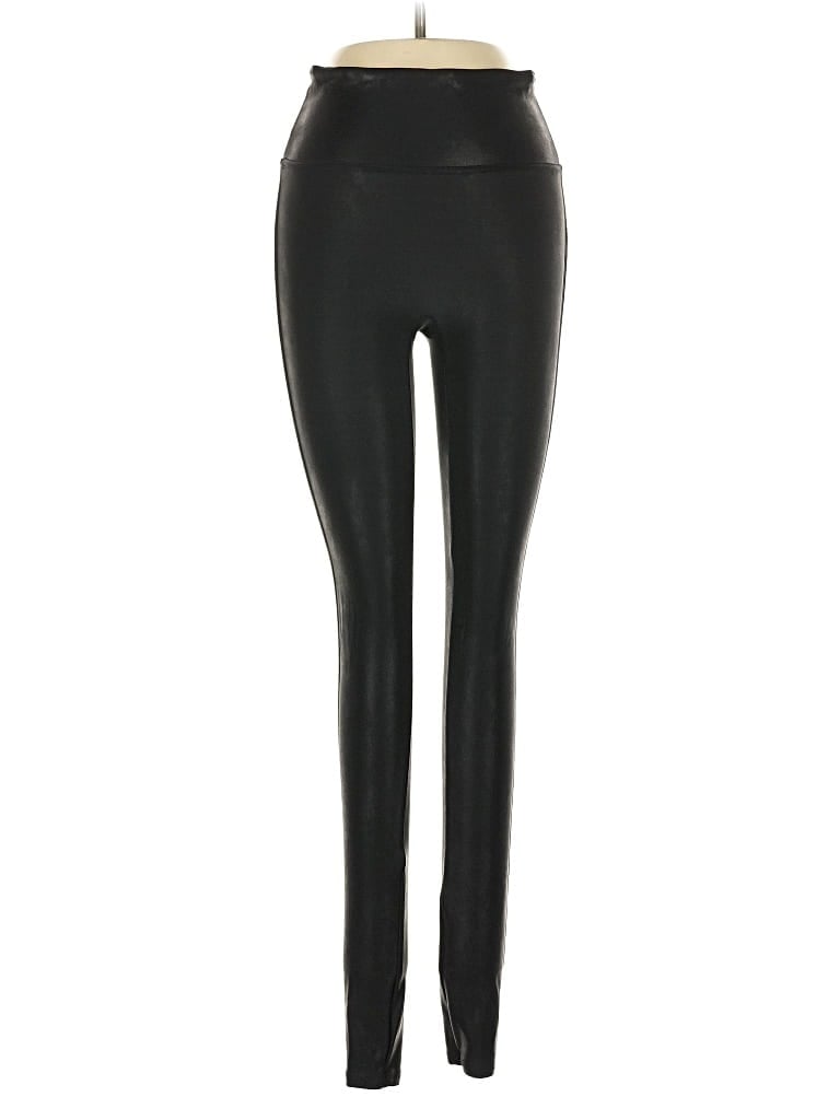 Pre-owned Spanx Active Pants In Black