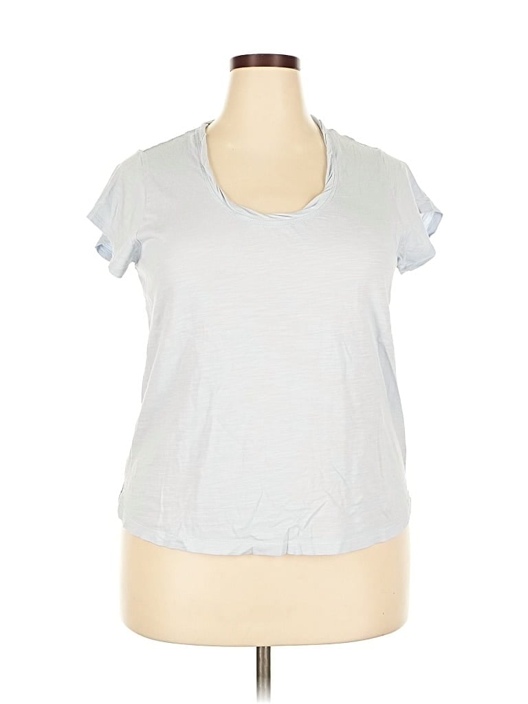 Pre-owned Social Standard By Sanctuary Short Sleeve T-shirt In Gray