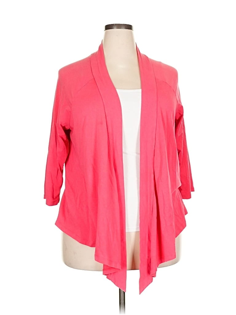 Click to view more detailed imagery on our partner's website Pre-owned Charter Club Cardigan Sweater In Pink