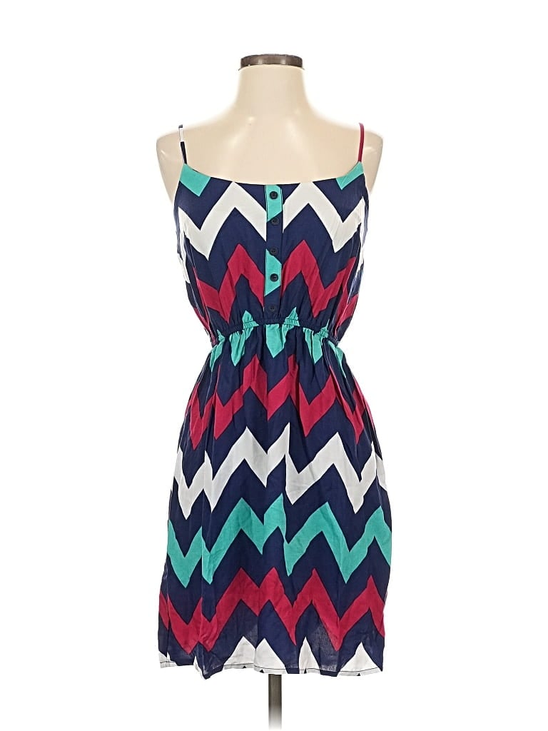 Pre-owned Assorted Brands Casual Dress In Blue