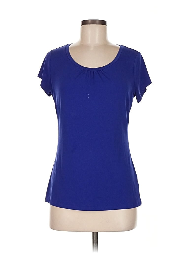 Pre-owned Worthington Active T-shirt In Blue