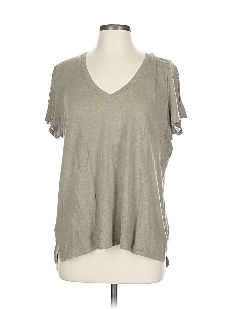 Pre-owned Lou & Grey Short Sleeve T-shirt In Green
