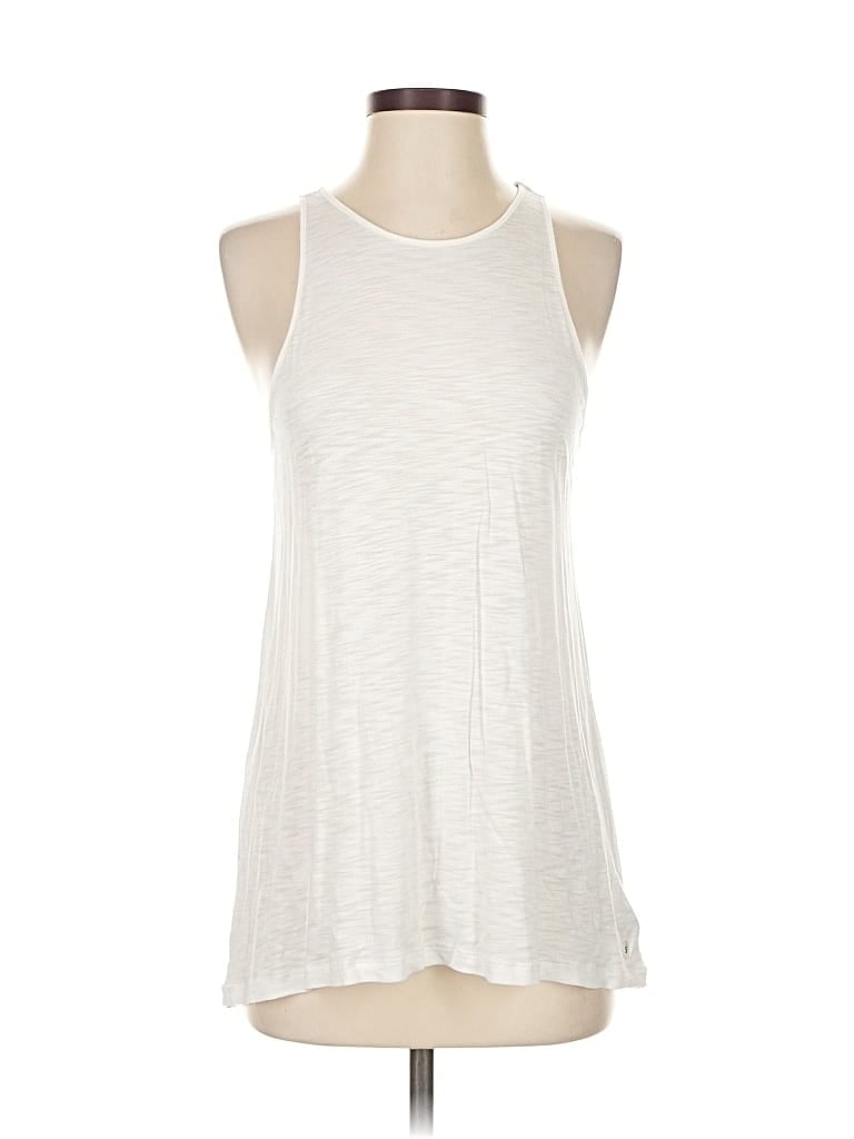 Pre-owned Aerie Sleeveless T-shirt In White