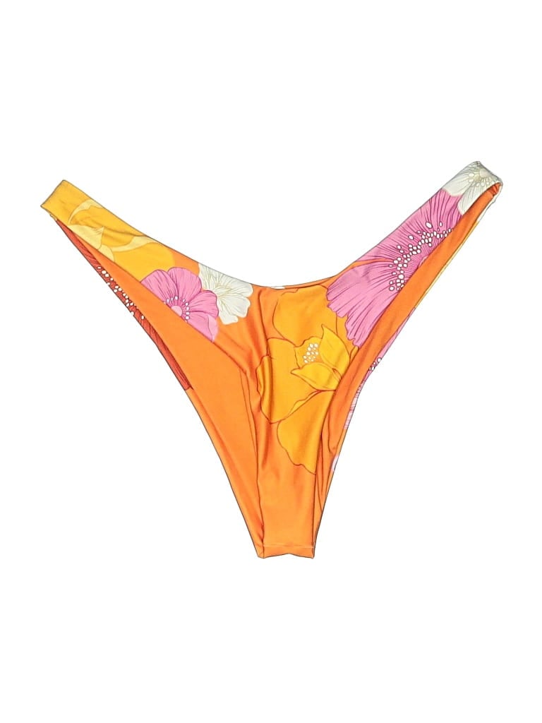 Click to view more detailed imagery on our partner's website Pre-owned Agua Bendita Swimsuit Bottoms In Orange