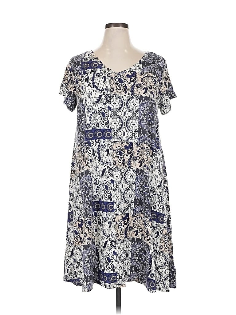Pre-owned Rachel Zoe Casual Dress In Blue
