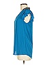 HD in Paris Blue Short Sleeve Blouse Size 6 - photo 5