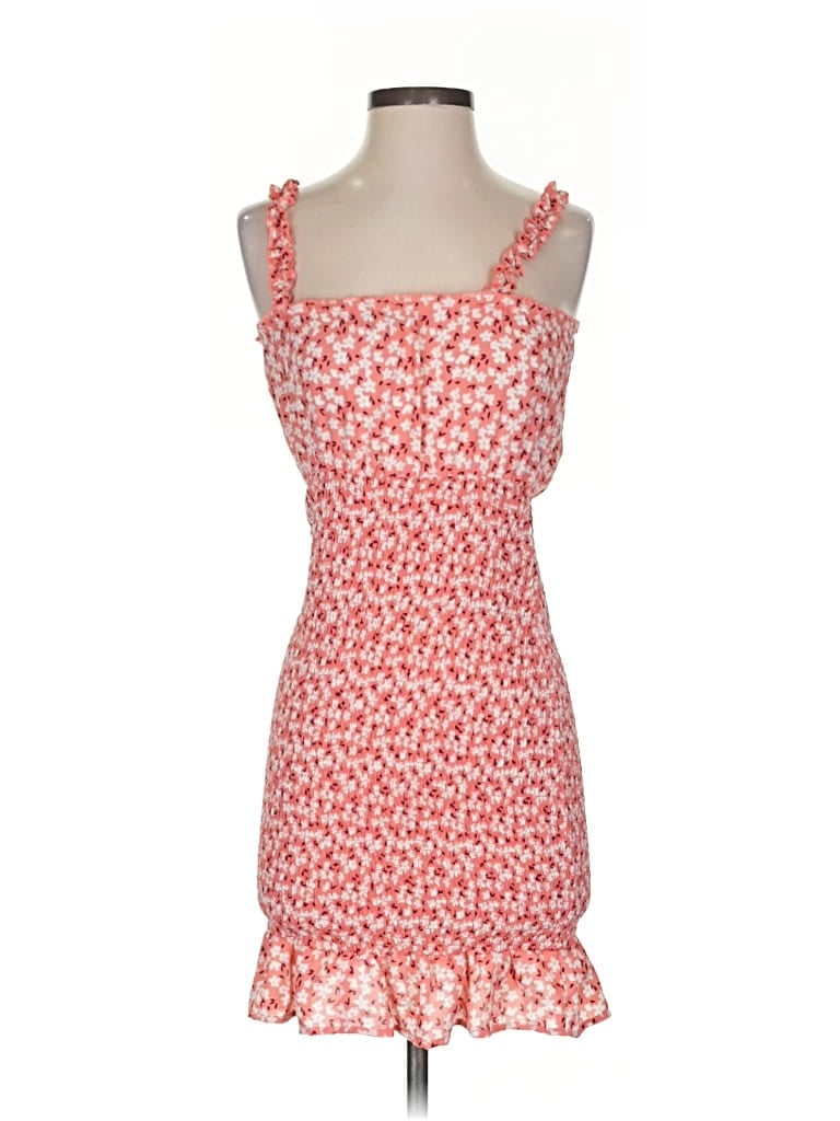 Pre-owned Almost Famous Cocktail Dress In Orange