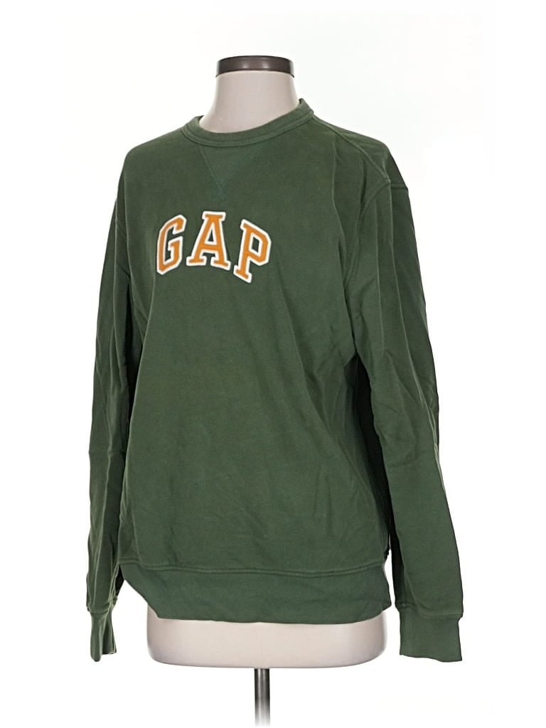 Pre-owned Gap Sweatshirt In Green