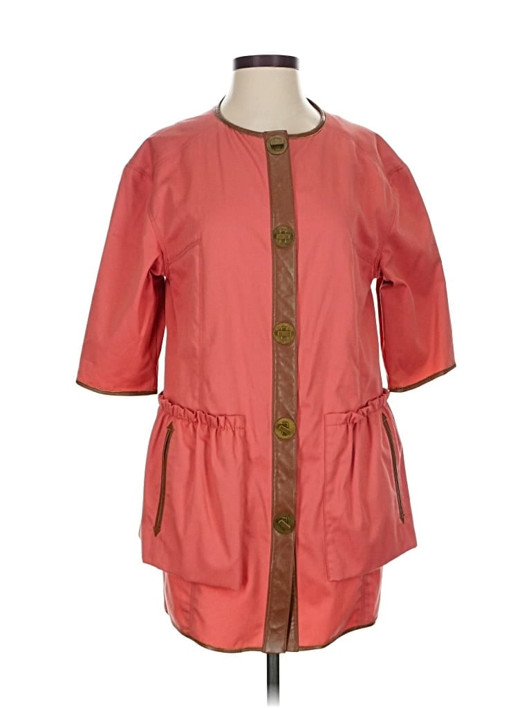 Pre-owned Tibi 3/4 Sleeve Blouse In Pink