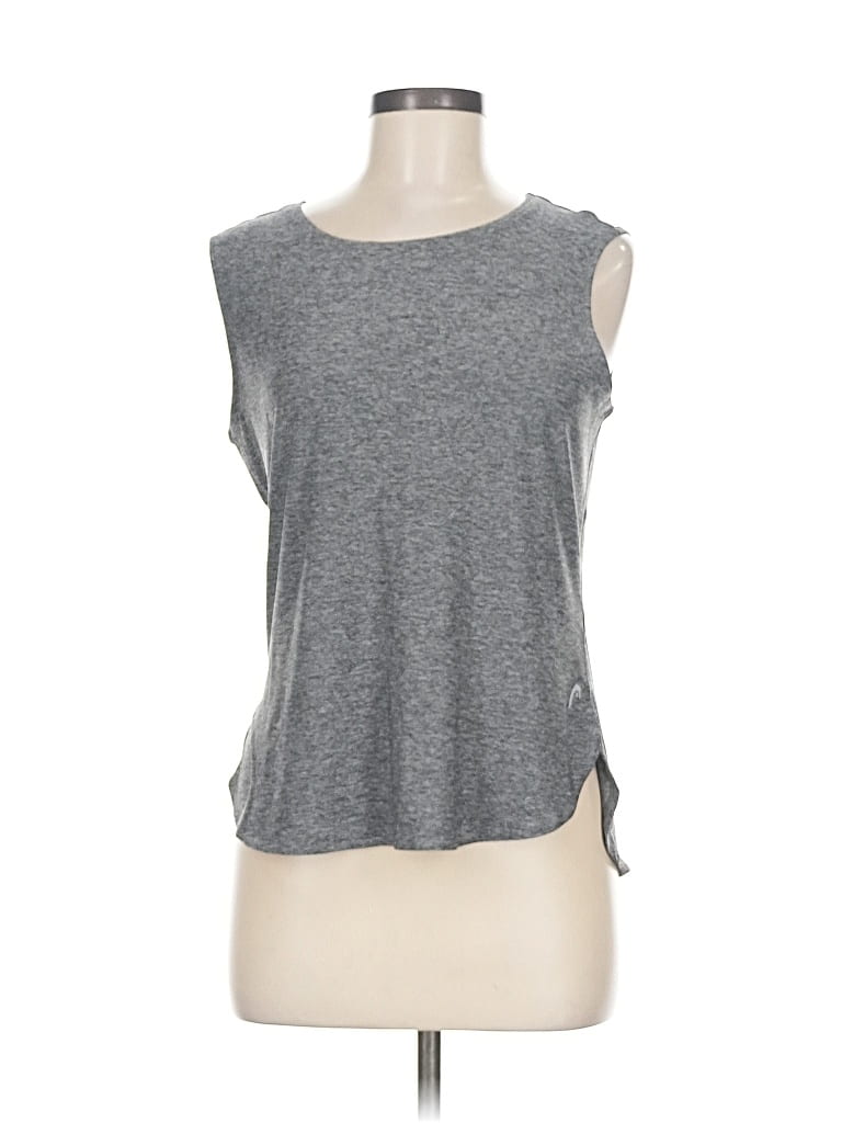 Pre-owned Head Sleeveless T-shirt In Gray