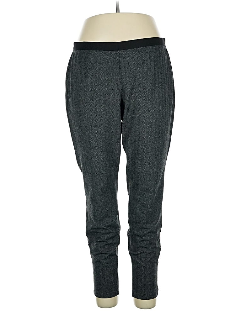 Pre-owned Eileen Fisher Active Pants In Gray