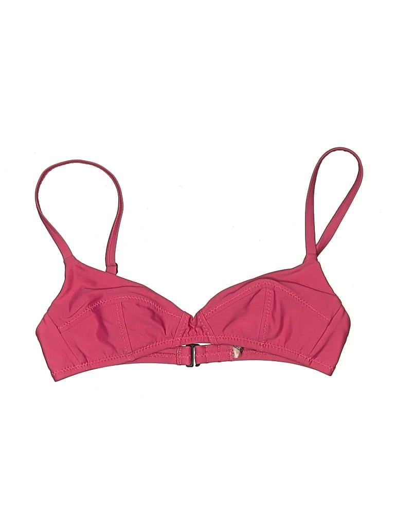 Pre-owned Assorted Brands Swimsuit Top Pink Swimwear