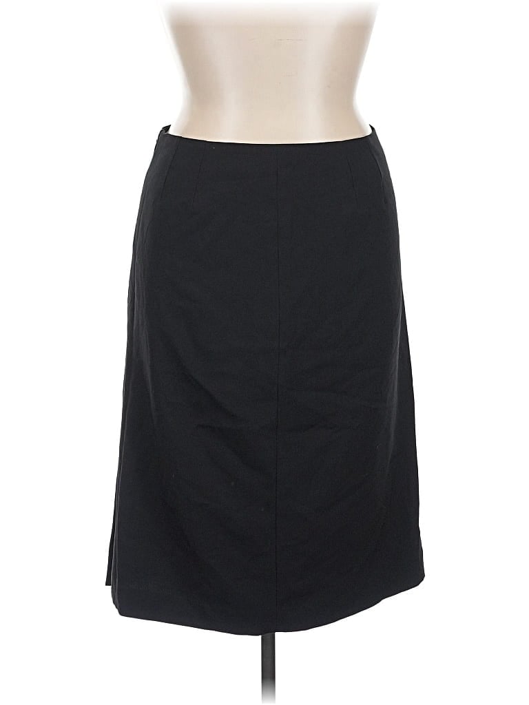 Pre-owned Kasper Formal Skirt In Black