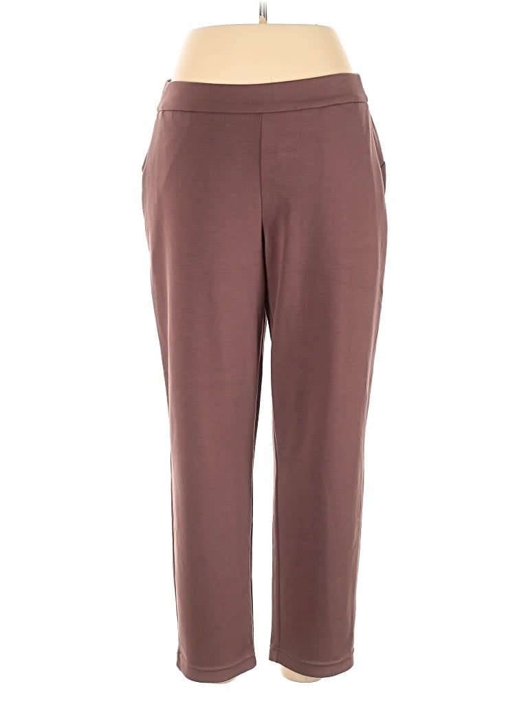 Pre-owned Maison D' Amelie Active Pants In Brown