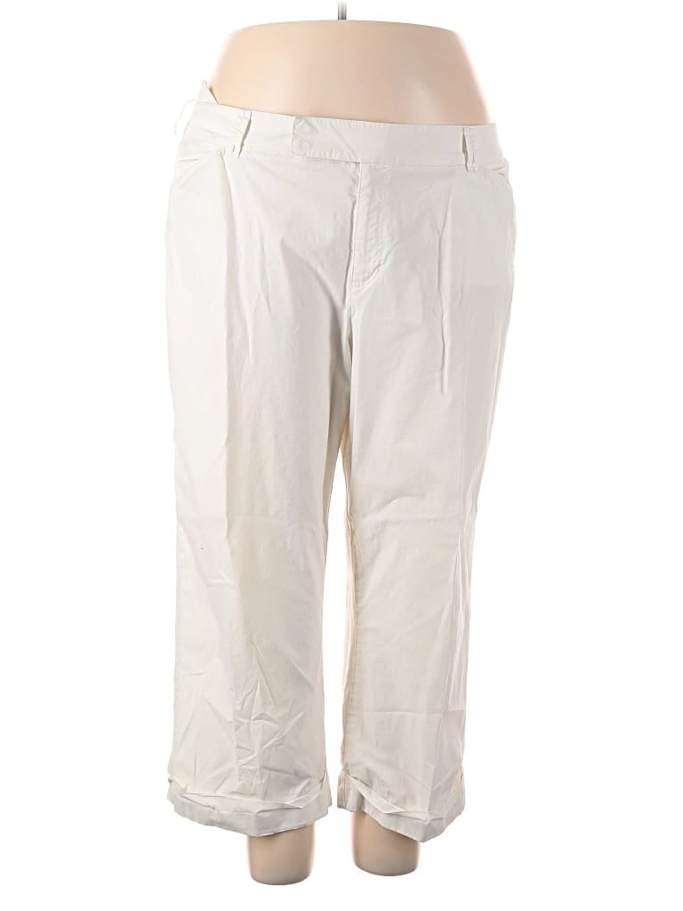 Pre-owned Jones New York Sport Casual Pants In White