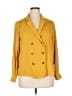 Elodie 100% Polyester Yellow Blazer Size XL - photo 1