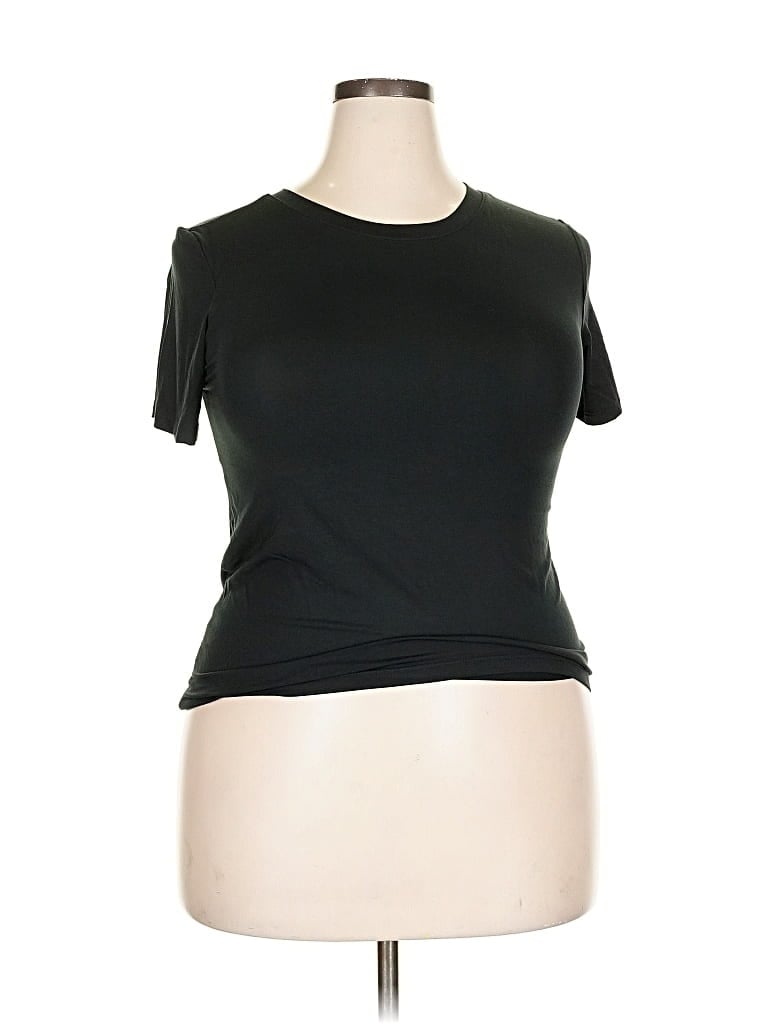 Pre-owned Assorted Brands Short Sleeve T-shirt In Black