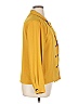 Elodie 100% Polyester Yellow Blazer Size XL - photo 4