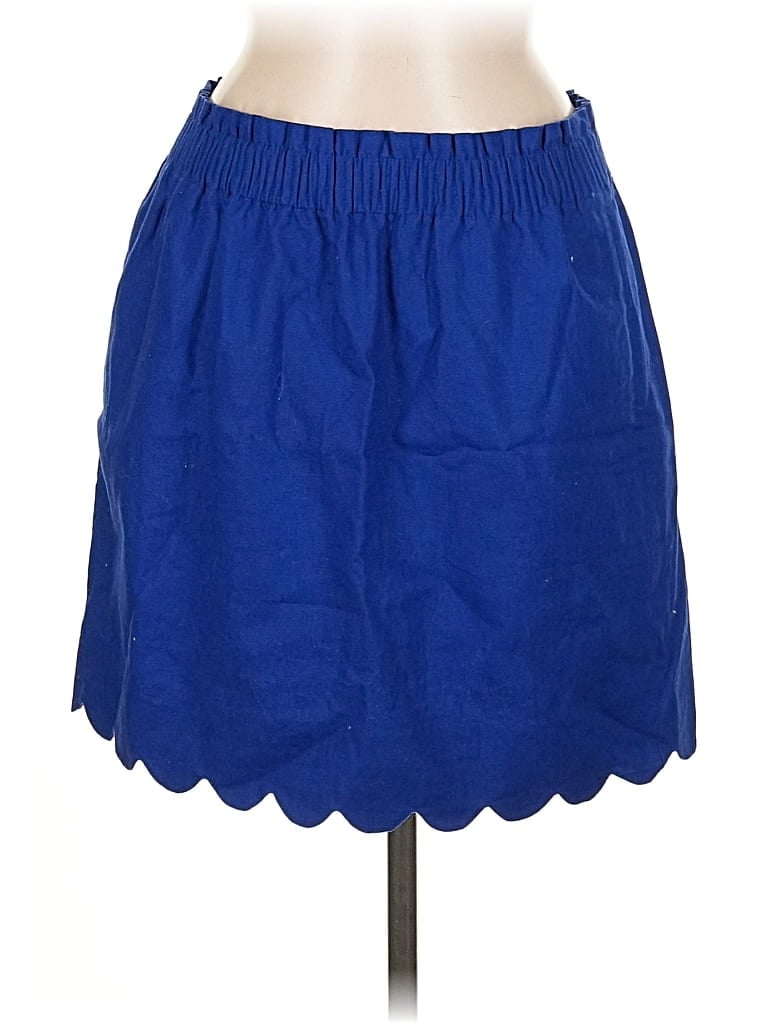 Pre-owned J.crew Factory Store Casual Skirt In Blue