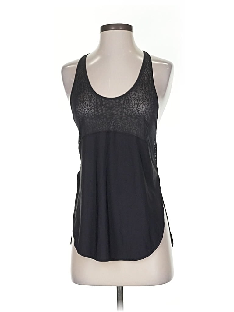 Pre-owned Lululemon Athletica Active Tank Top In Black