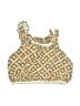 Zara Print Yellow Sleeveless Blouse Size 9 - photo 2
