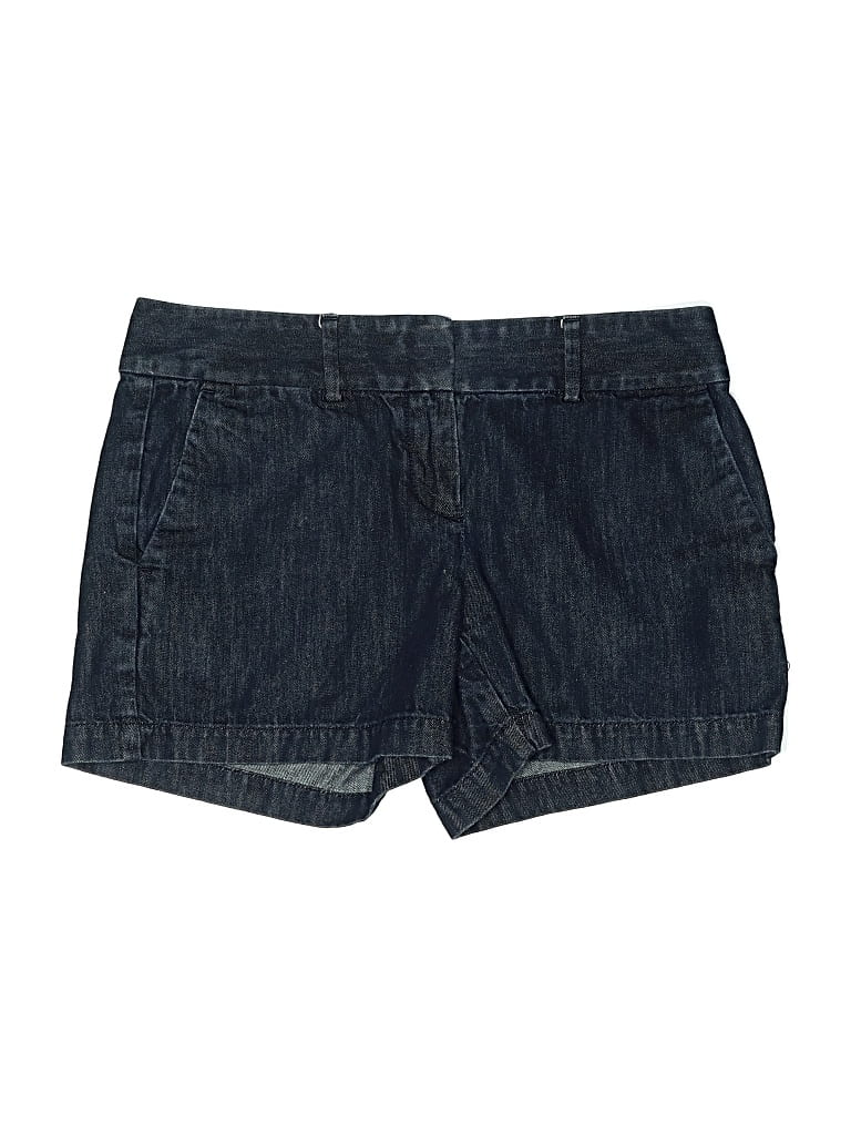 Pre-owned Ann Taylor Loft Denim Shorts In Blue