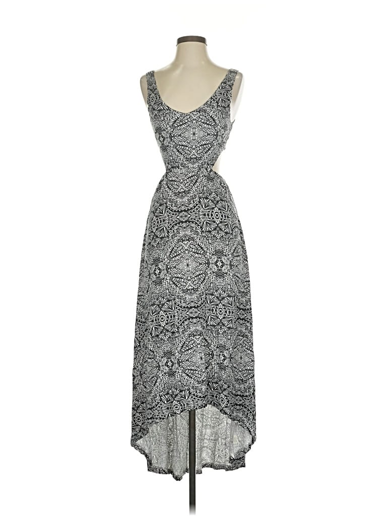 Pre-owned Billabong Casual Dress In Gray